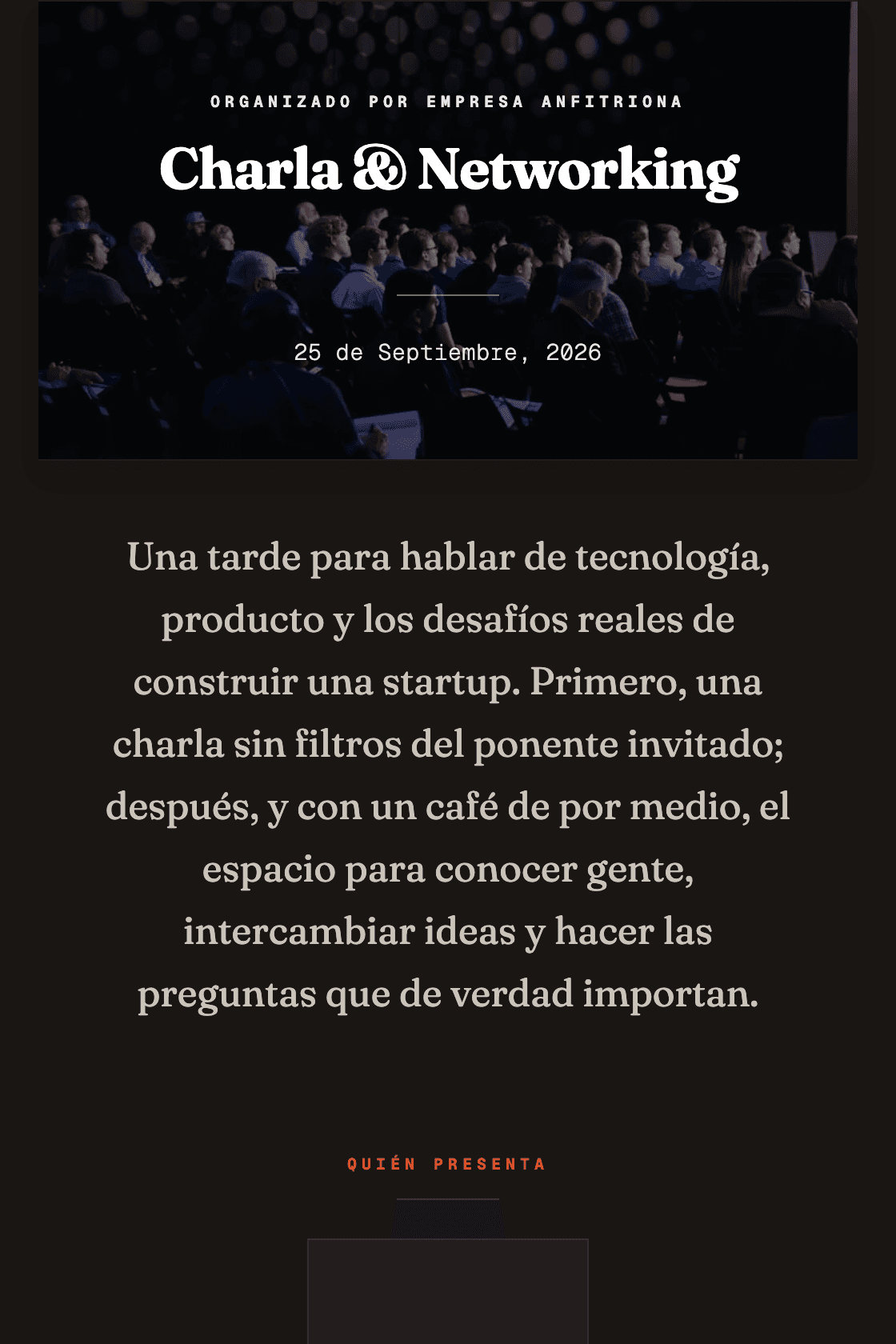 Corporativos / Charlas